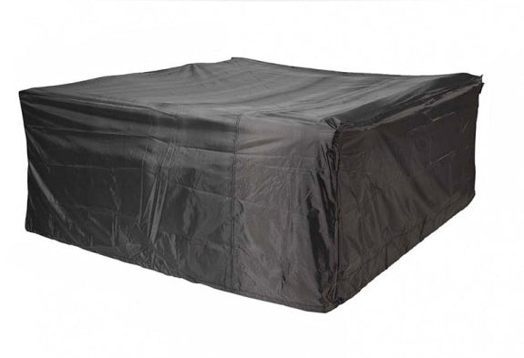 AeroCover Schutzhülle rechteckig 170 × 100 × 70 cm – Schwarz, Polyester, wetterfest, für Lounges