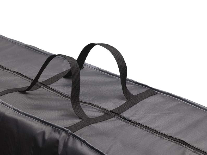 AeroCover Schutzhülle rechteckig 175 × 80 × 60 cm, Polyester, schwarz, wetterfest, für Terrassenmöbel-Set