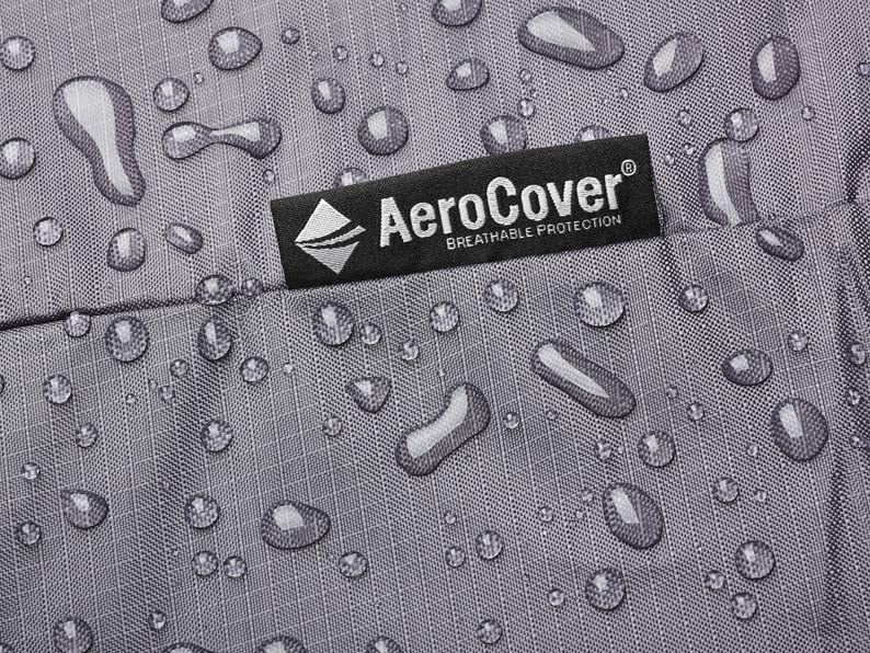 AeroCover Abdeckung für Sitzgruppe – 160 × 150 × 85 cm, schwarz, Ripstop-Polyester, wasserfest