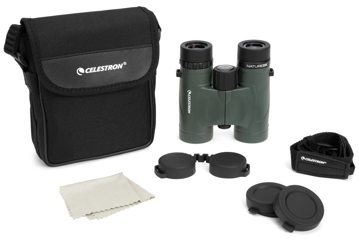 Celestron Kompaktfernglas Nature DX – 8×32 mm, grün