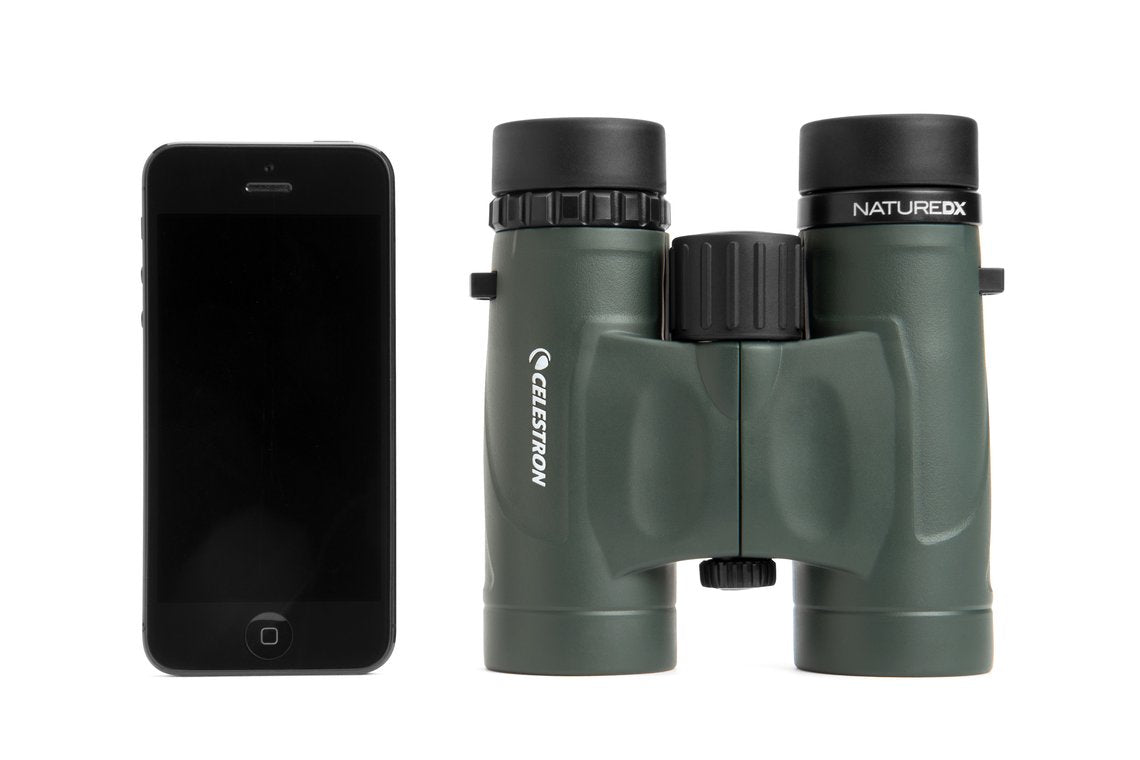 Celestron Kompaktfernglas Nature DX – 10×32 mm, schwarz-grün