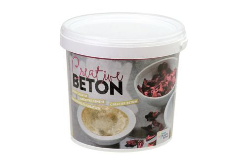 Glorex Modelliermasse Beton – Grau – 3,5 kg