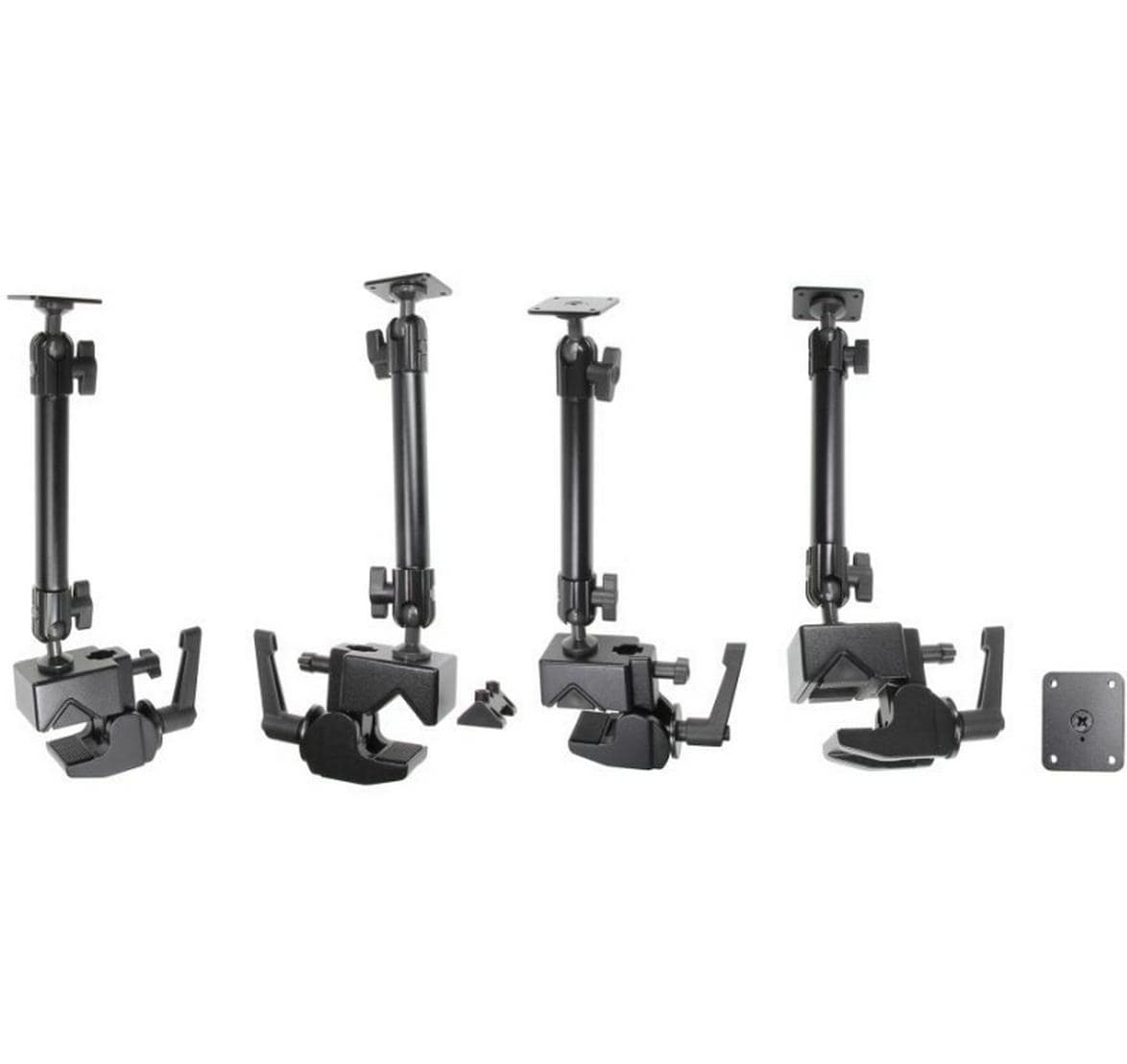 Brodit Auto-Halterung, Klemmhalterung, 360° drehbar – für Smartphones und Tablets/UMPC – Schwarz