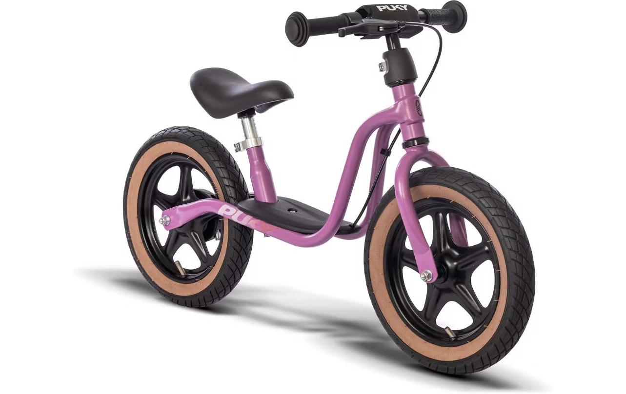 Puky LR 1L BR Laufrad – Ø 12,5" – Aluminium, Luftreifen, Felgenbremse – ab 2 Jahren – Violett