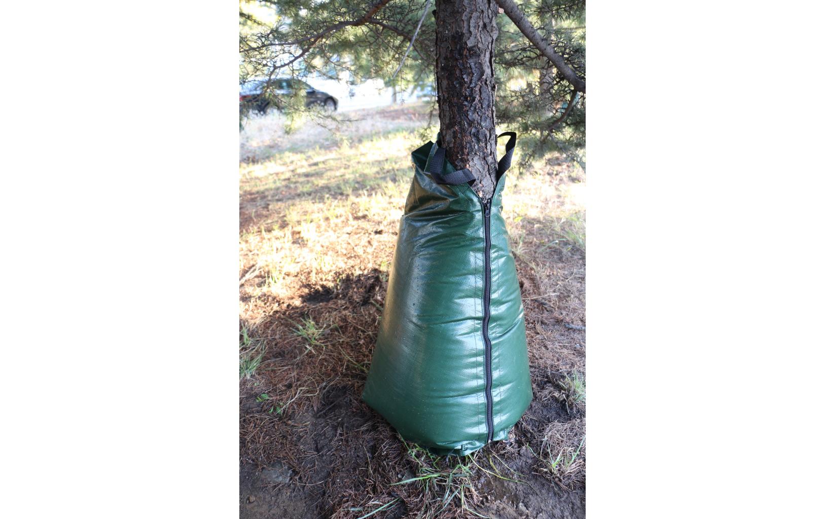 Colibri Mehrzweckbeutel Tree Feeder – 75 l, PE, grün, 520 × 840 × 900 mm, 3 Stk