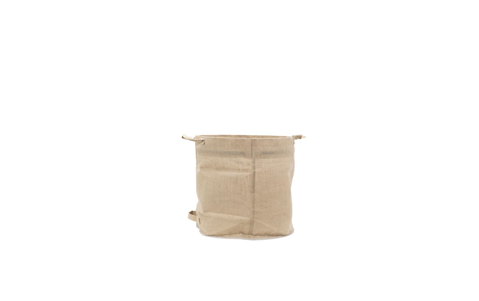 Colibri Mehrzweckbeutel – 70 l, Jute, beige, 440 × 440 × 440 mm, 1 Stk