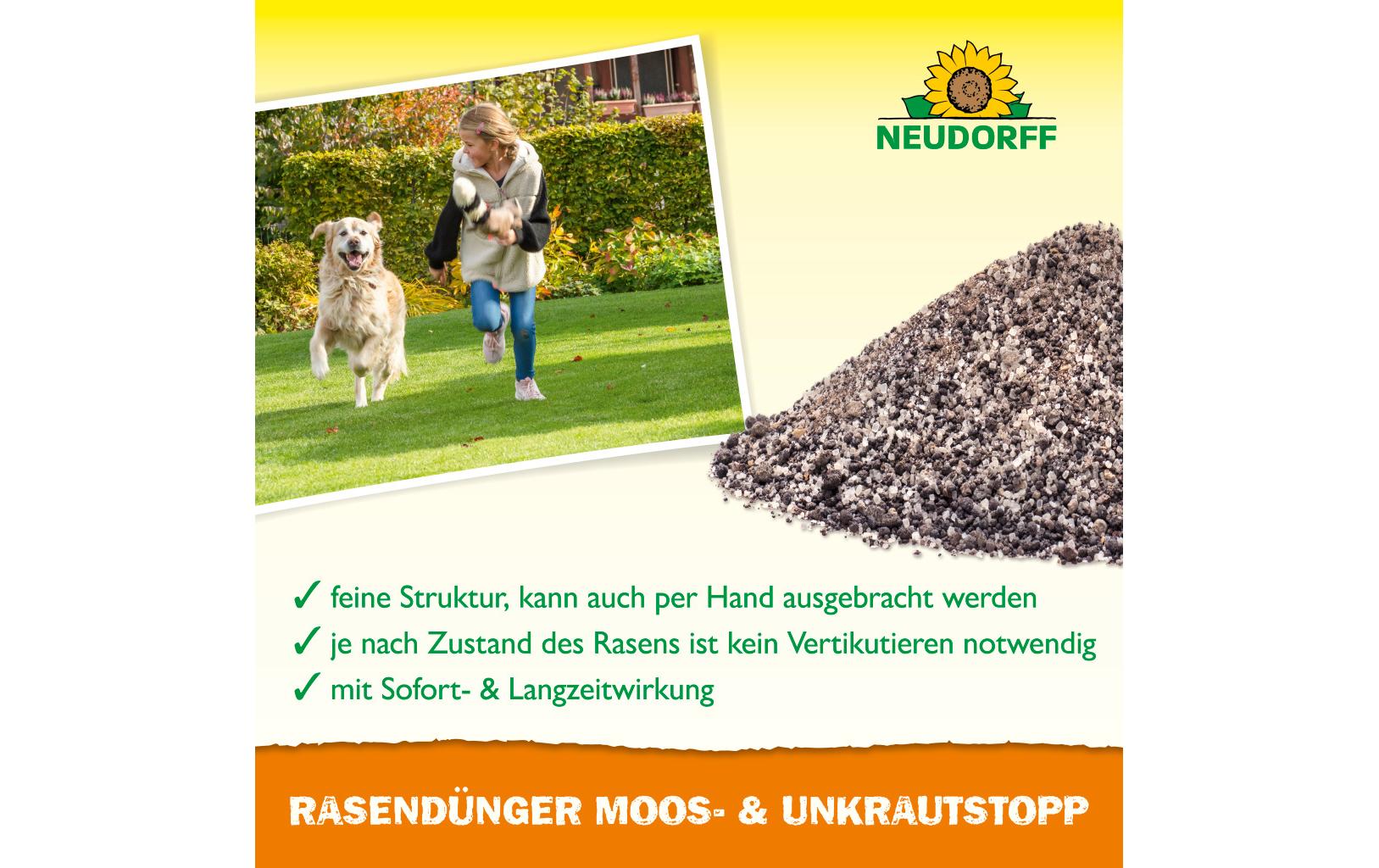 Neudorff Rasendünger, 5 l, Granulat