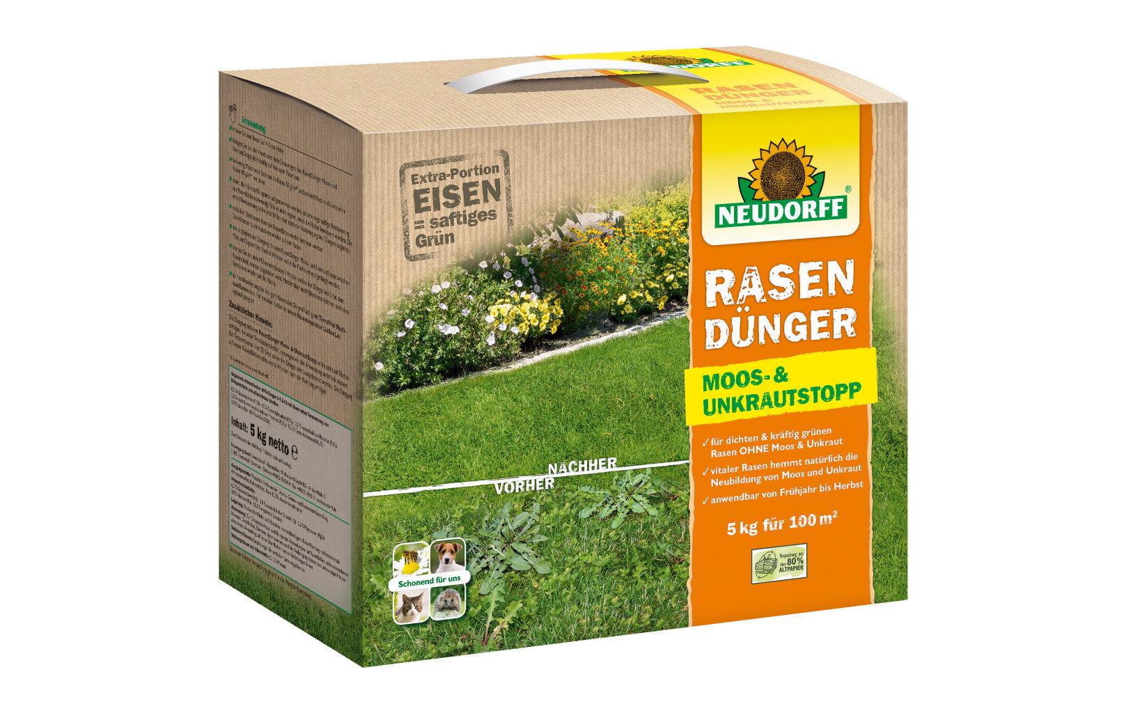 Neudorff Rasendünger, 5 l, Granulat