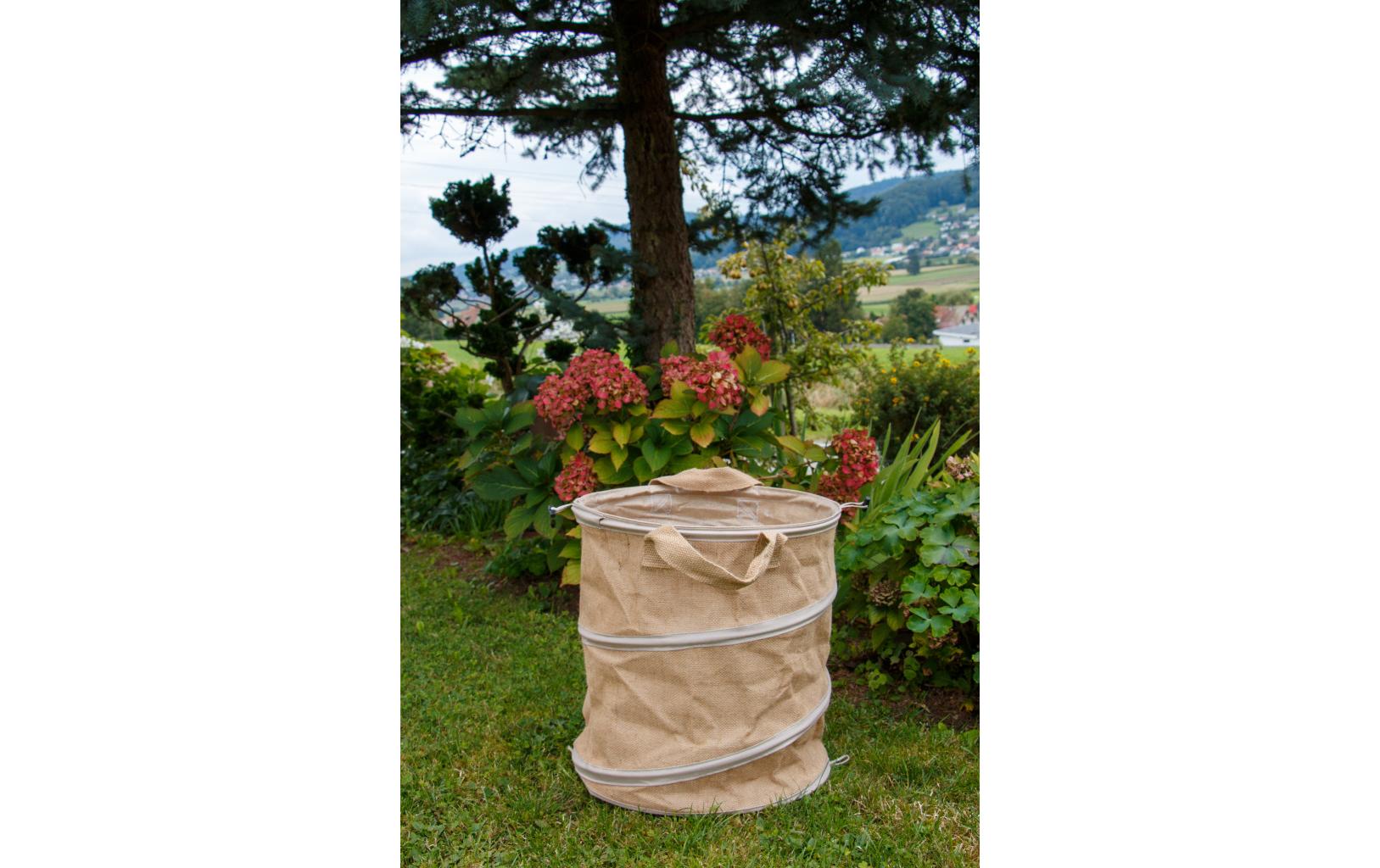 Colibri Mehrzweckbeutel – 56 L, Jute, Beige, 400 × 460 × 400 mm, 1 Stk