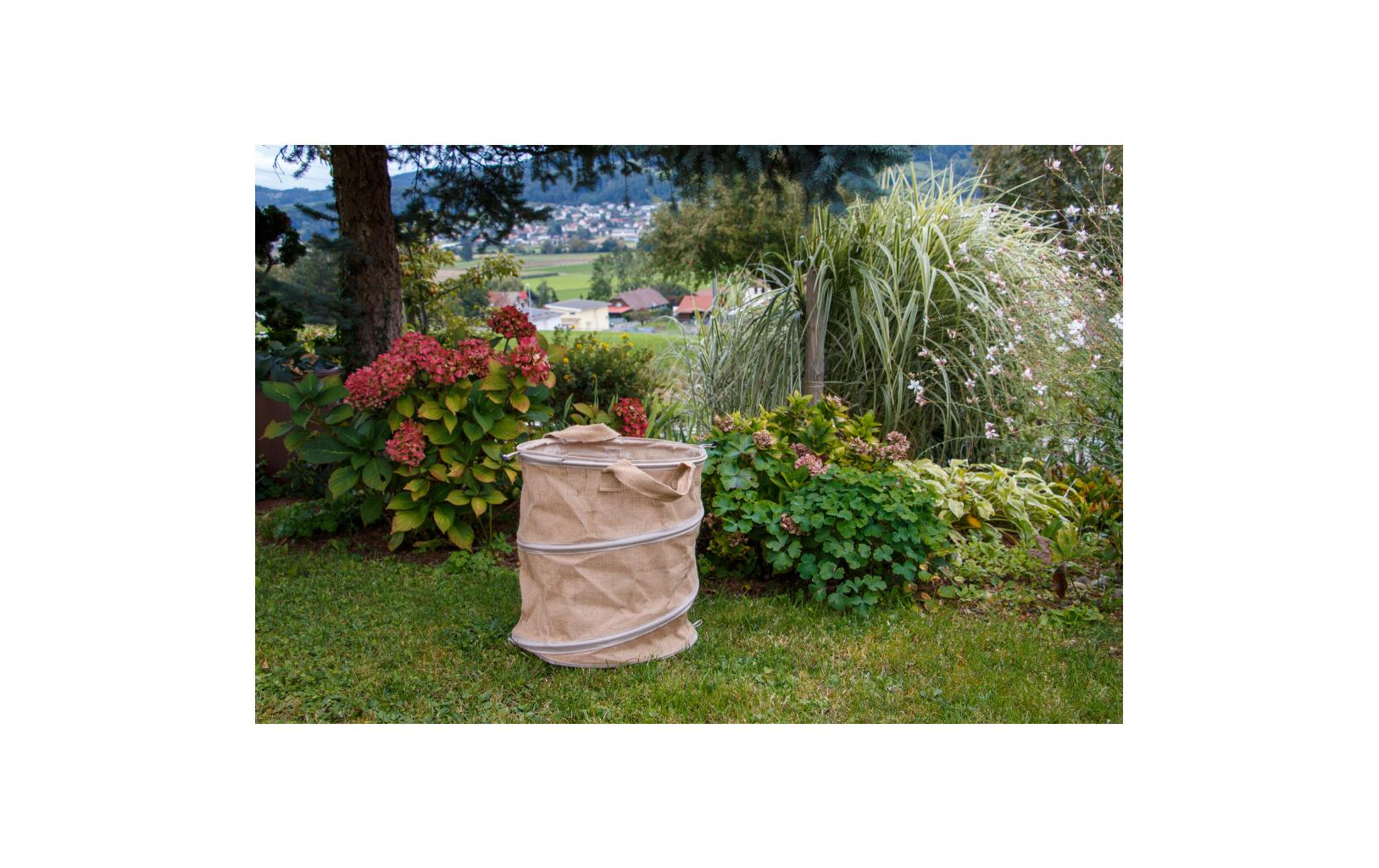 Colibri Sammelsack – 172 l, Jute, beige, Ø 560 × 700 mm, 1 Stk