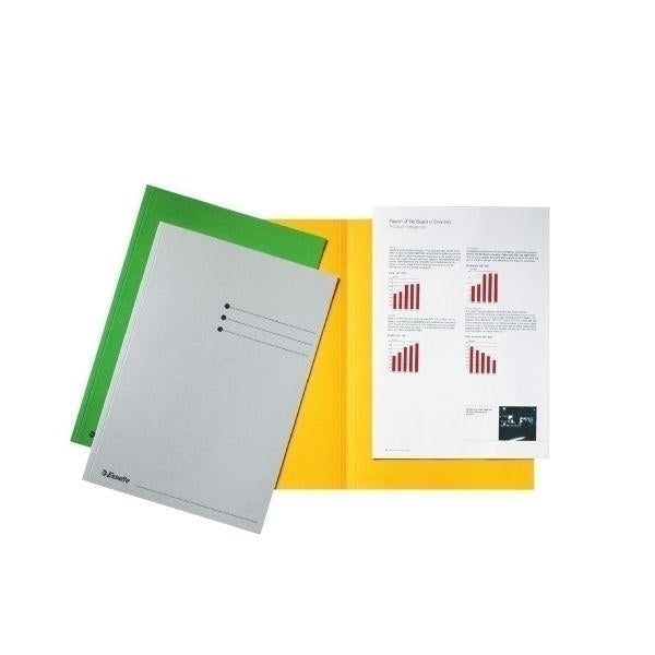 Esselte Sammelmappe für A4, Karton, Gelb
