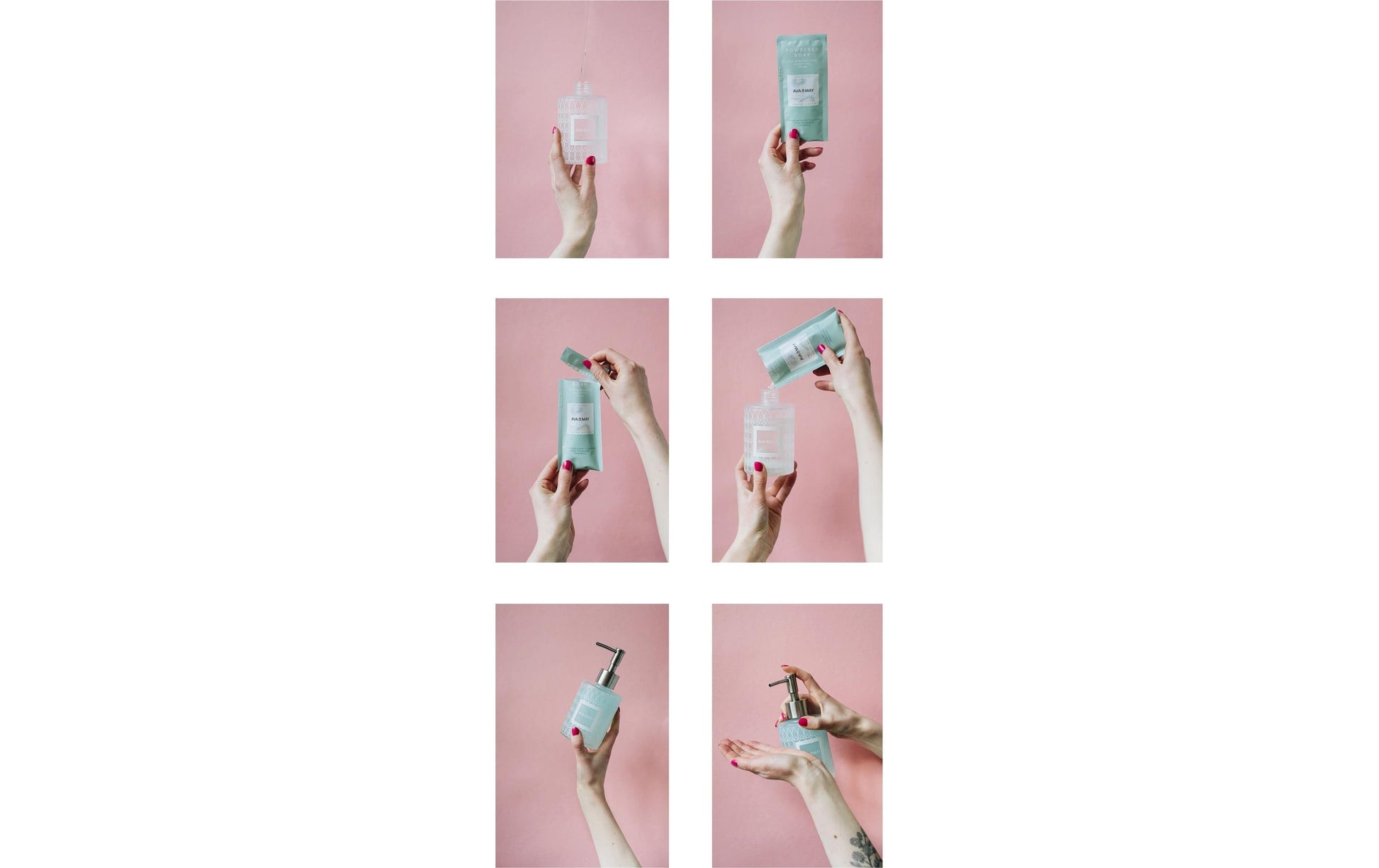 AVA & MAY Seifenpulver – Blumig – 15 g