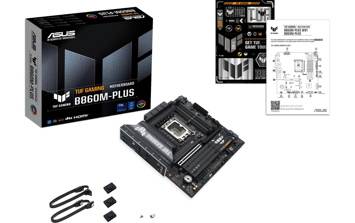 ASUS TUF GAMING B860M-PLUS – Mainboard – LGA 1851, Intel B860, mATX, DDR5