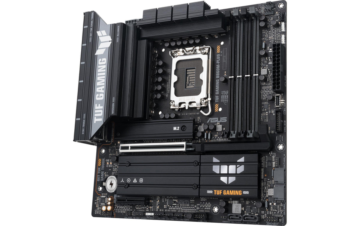 ASUS TUF GAMING B860M-PLUS – Mainboard – LGA 1851, Intel B860, mATX, DDR5