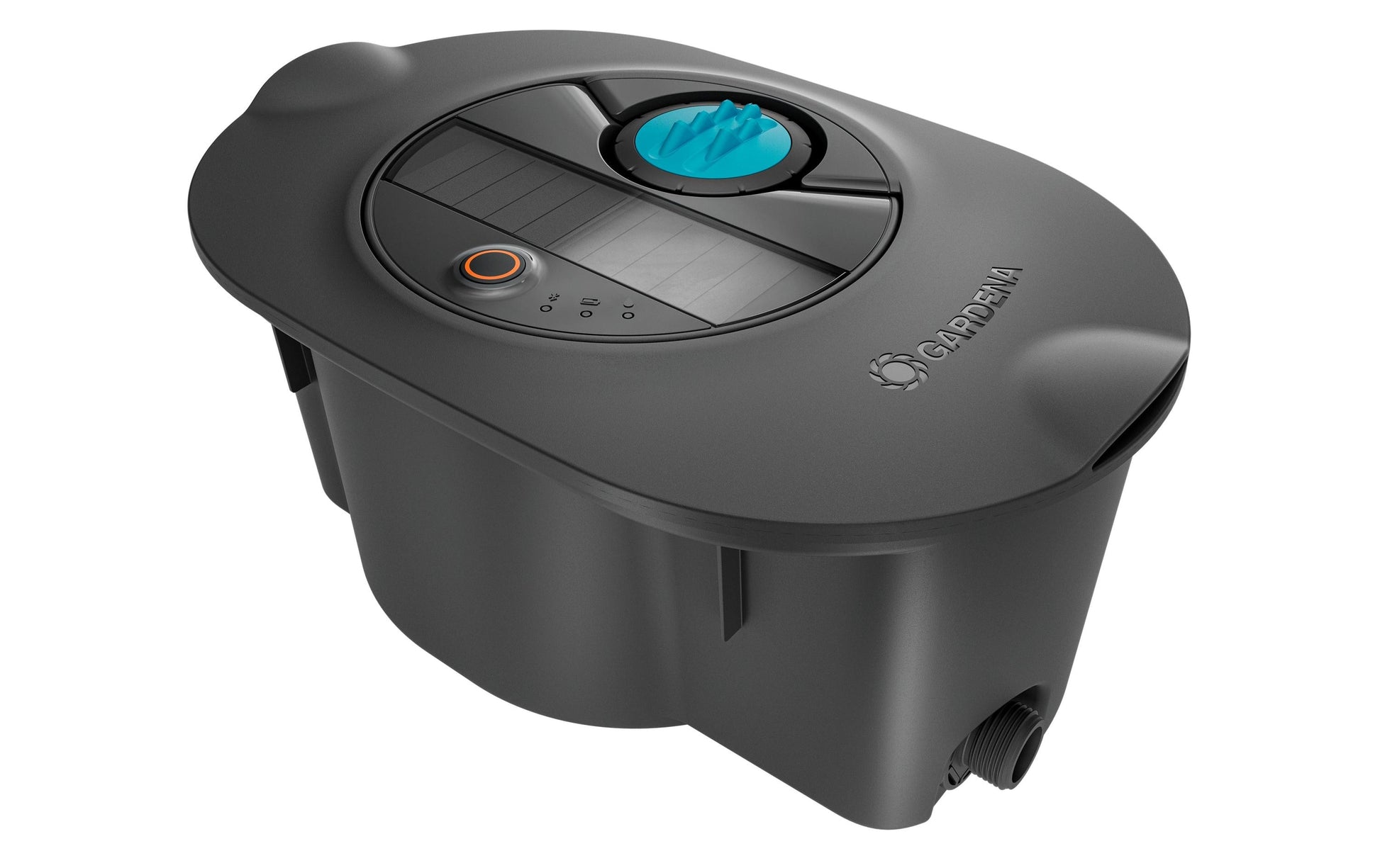 Gardena Bewässerungssystem AquaPrecise – 320 m², Sprühbereich 2,5–10 m, Schwarz