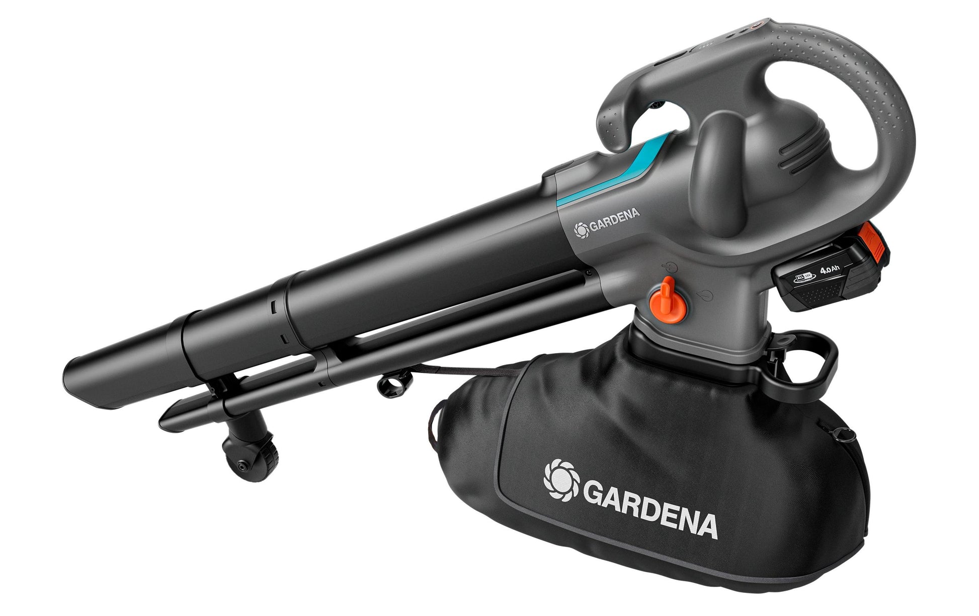 Gardena PowerJetCollect P4A Akku-Gebläse-Sauger – 18 V – Solo, Fangsack – POWER FOR ALL