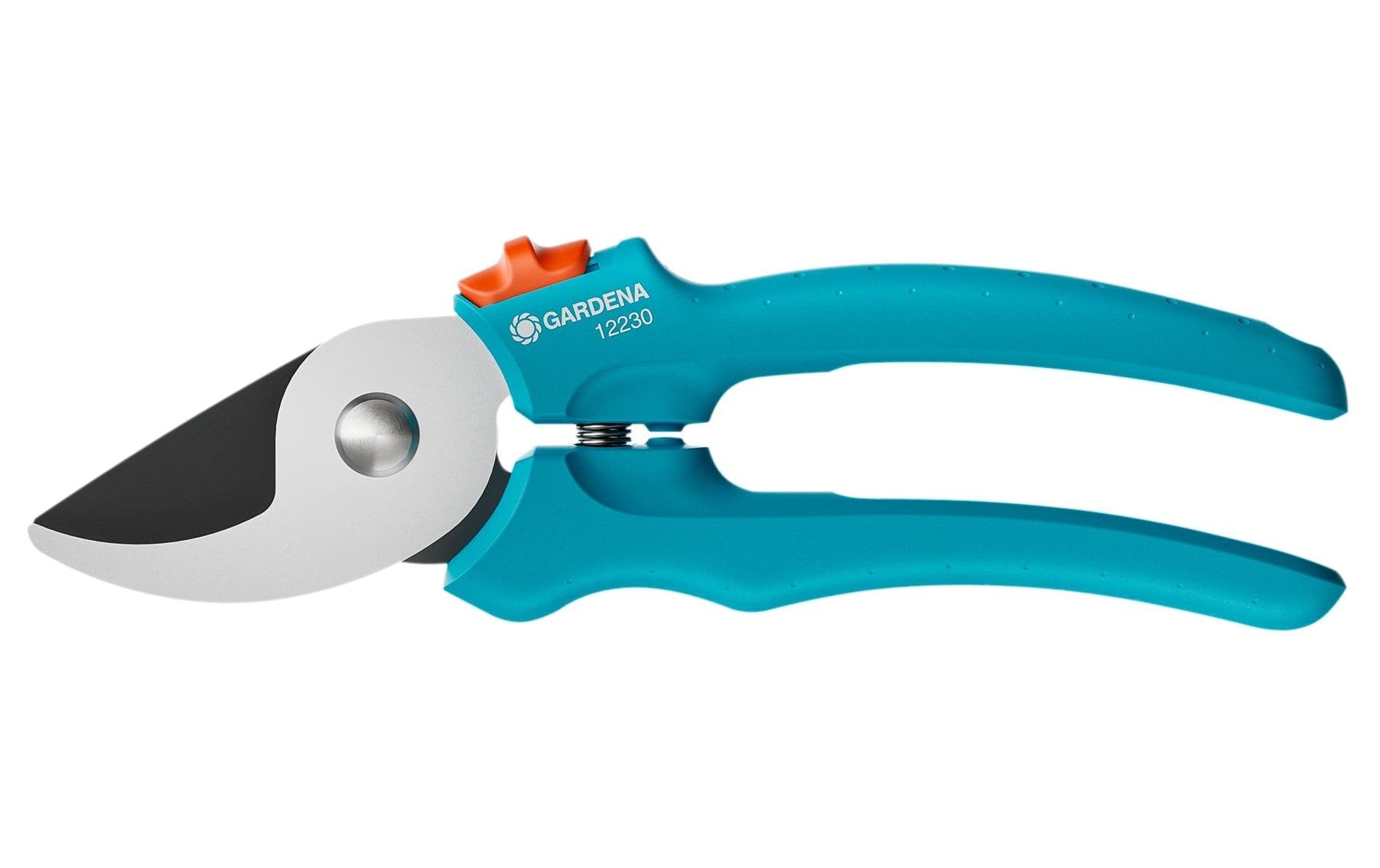 Gardena EasyCut – Gartenschere Bypass 20 mm, Kunststoff, Sicherheitssperre, Blau, 1 Stk.