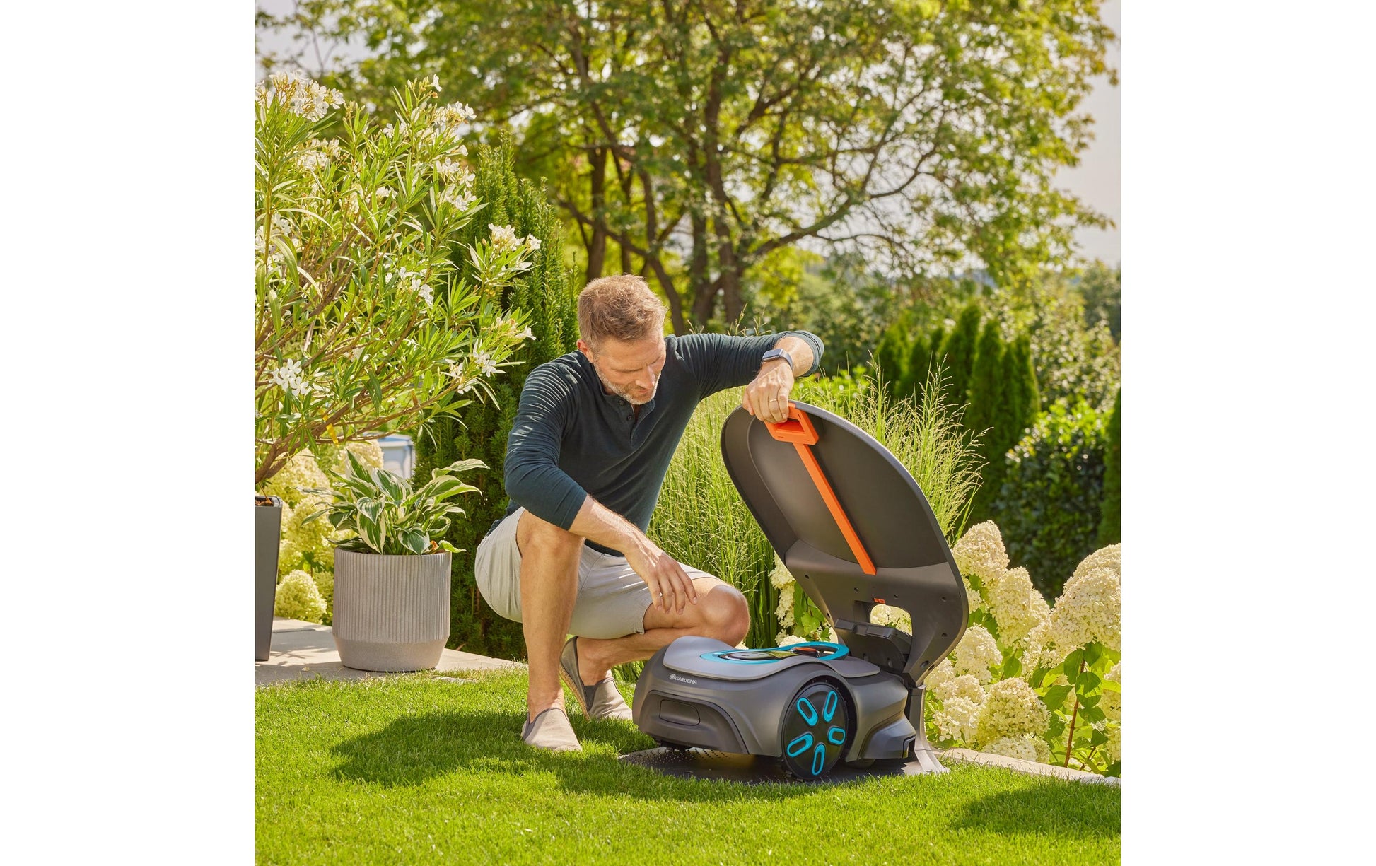 Gardena Garage Kunststoff – für SILENO pro, max, free