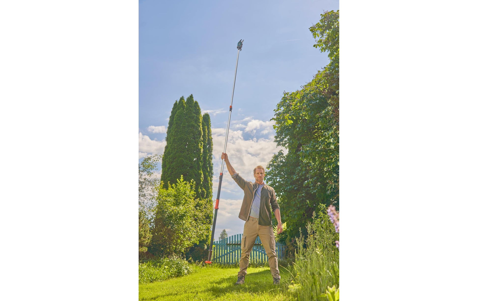 Gardena StarCut pro L – Teleskop-Baumschneider, Schnittbreite 32 mm