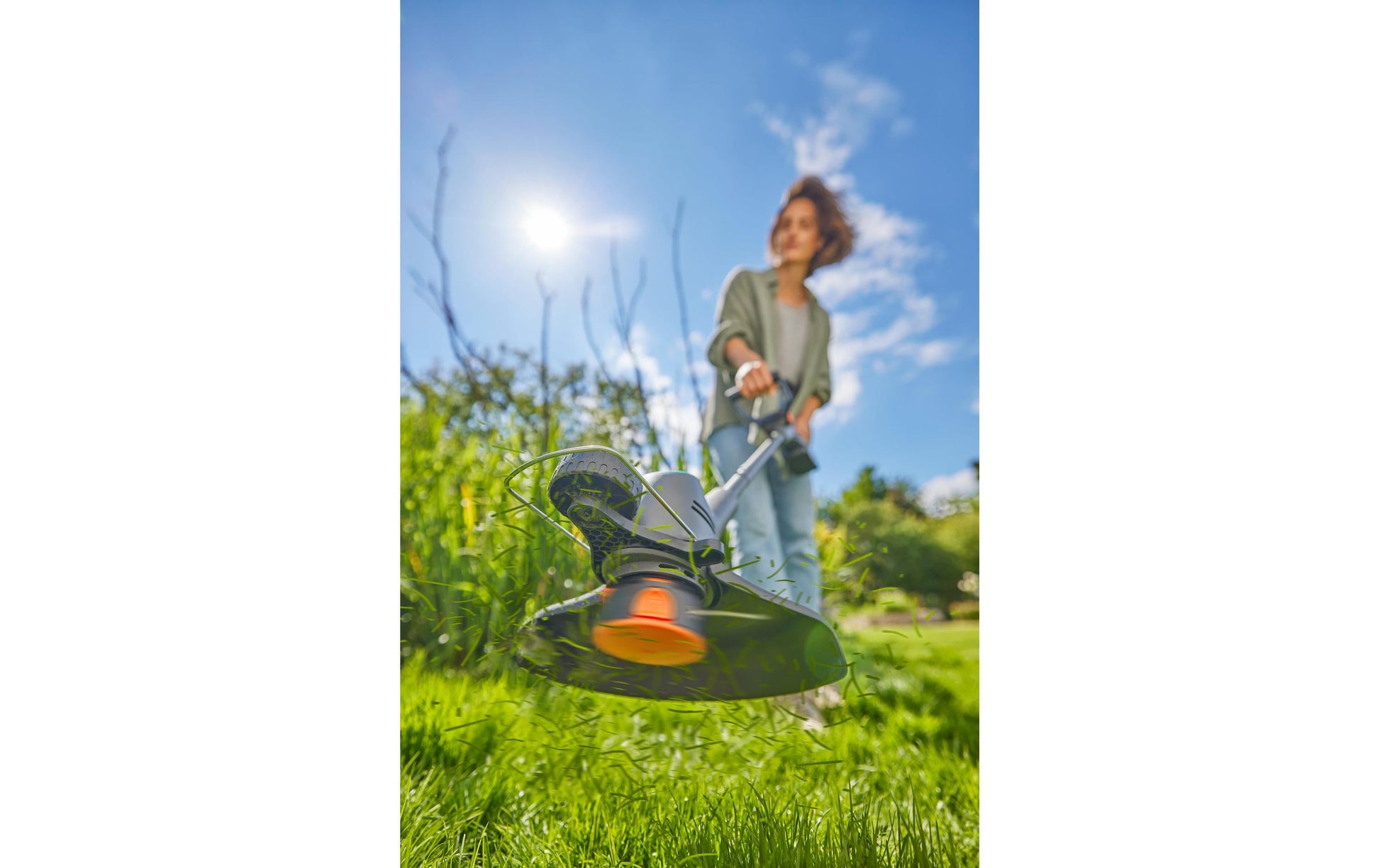 Gardena Ersatzfadenspule 1,6 mm × 2,5 m Nylon – 1 Stk – für Rasentrimmer