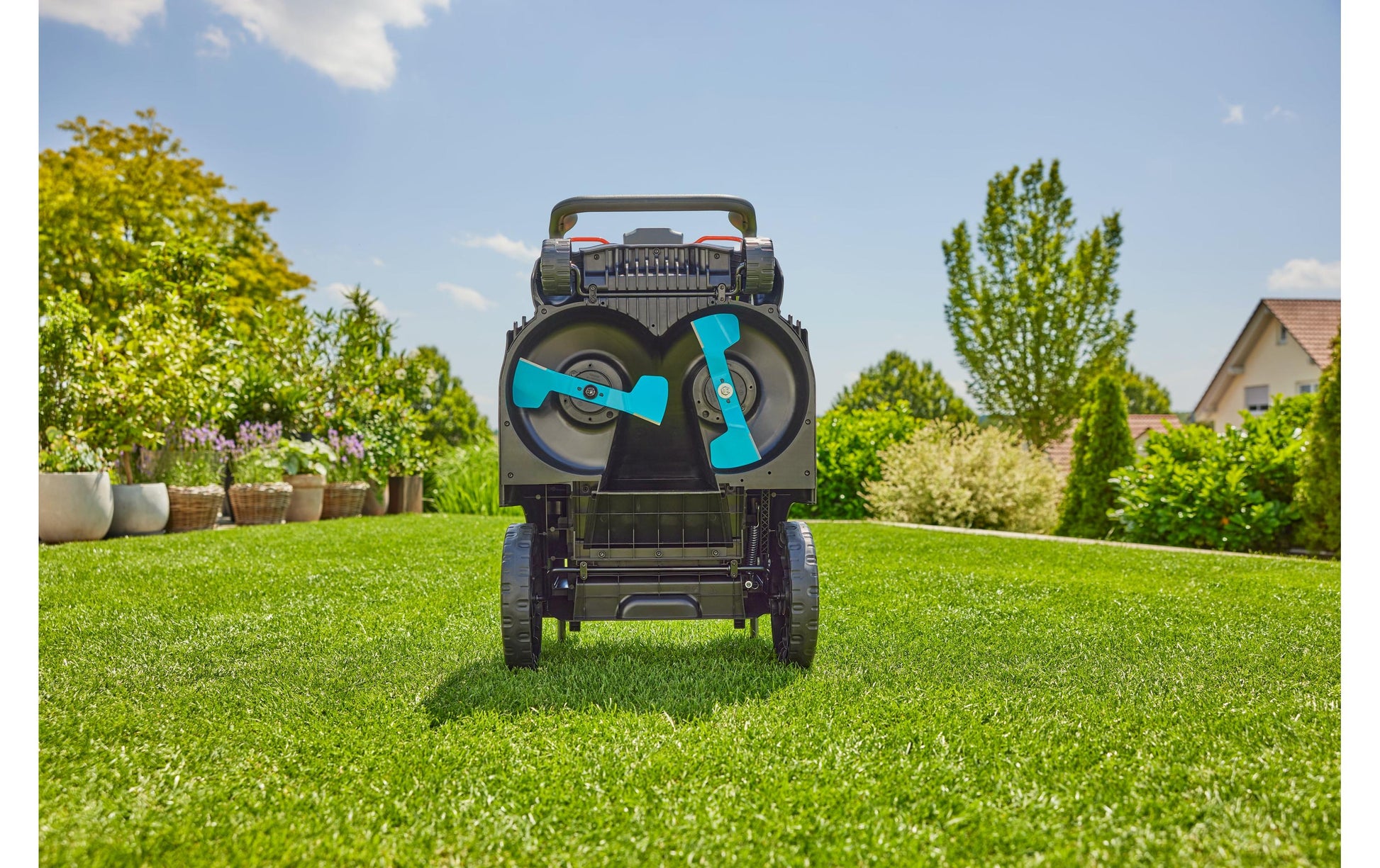 Gardena Ersatzmesser Stahl – 2 Stk – für PowerMax Duo 46/36V