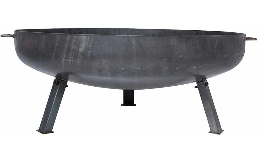 La Hacienda Feuerschale – Ø 100 × 41 cm – Stahl, schwarz