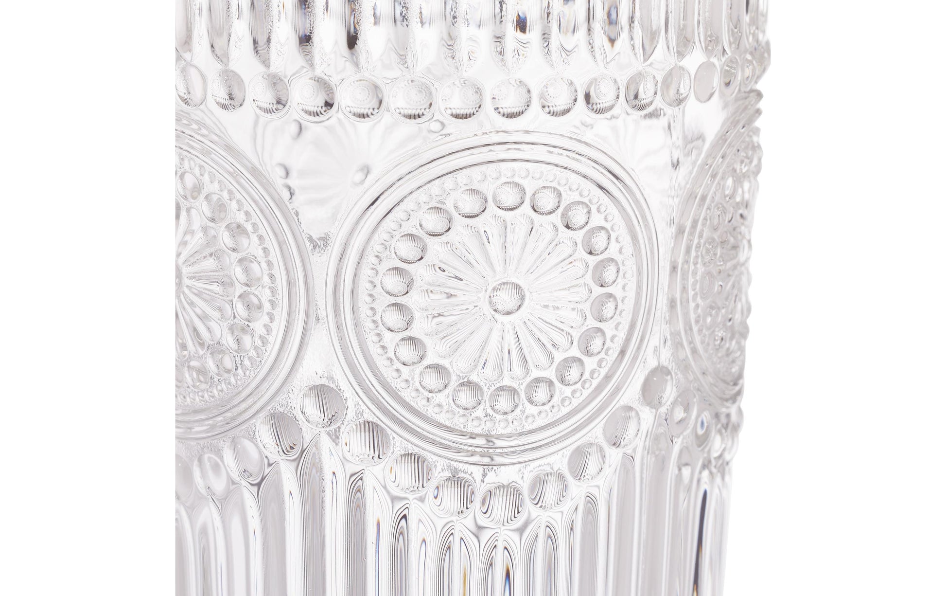 Relaxdays Trinkglas – 300 ml, Ø 8,0 cm, H 13,0 cm, Transparent