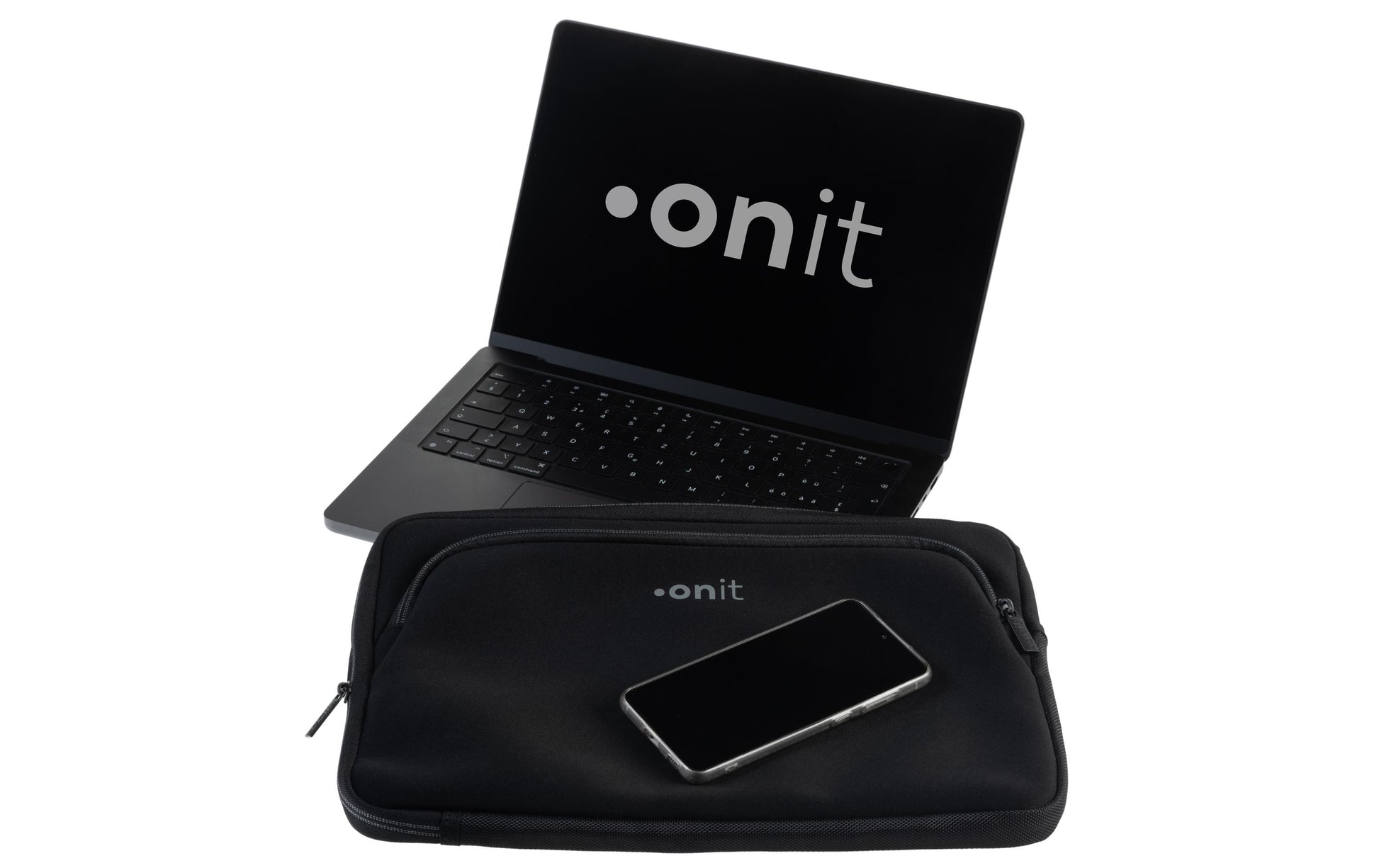 ONIT Notebook-Schutzhülle für Notebooks bis 14,1" – Schwarz