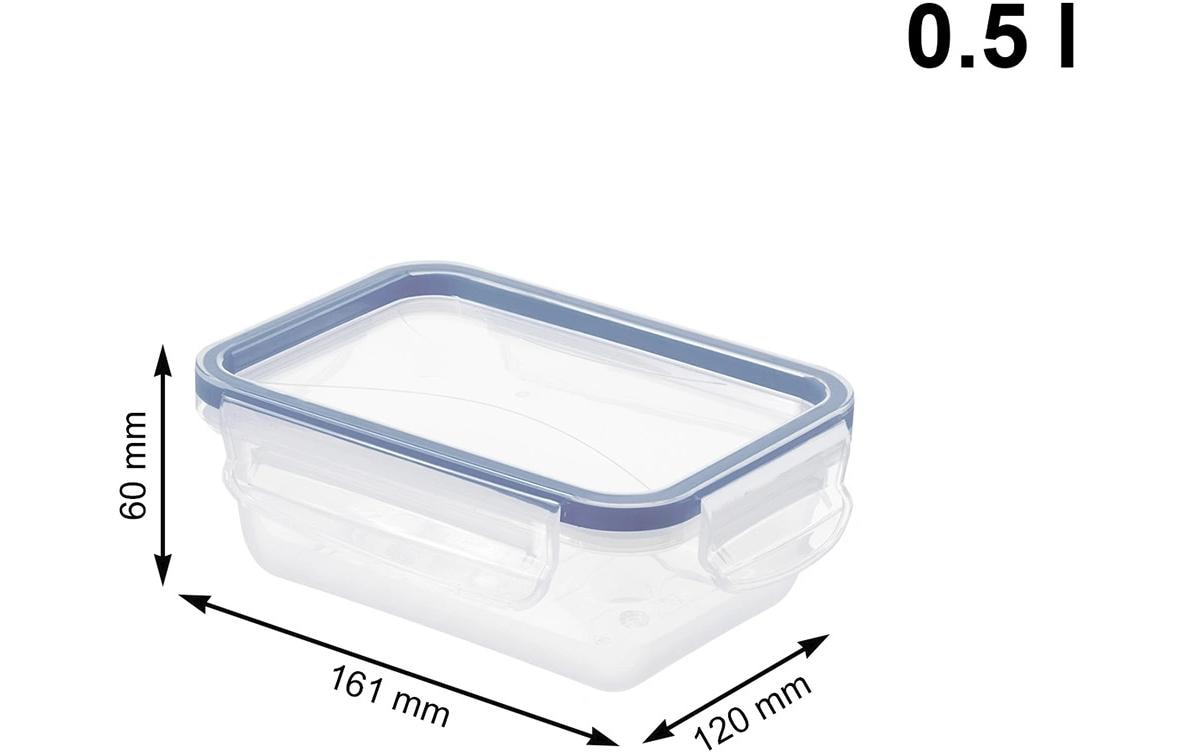 Rotho Vorratsdose 4 l, 8-teilig, Polypropylen (PP), transparent