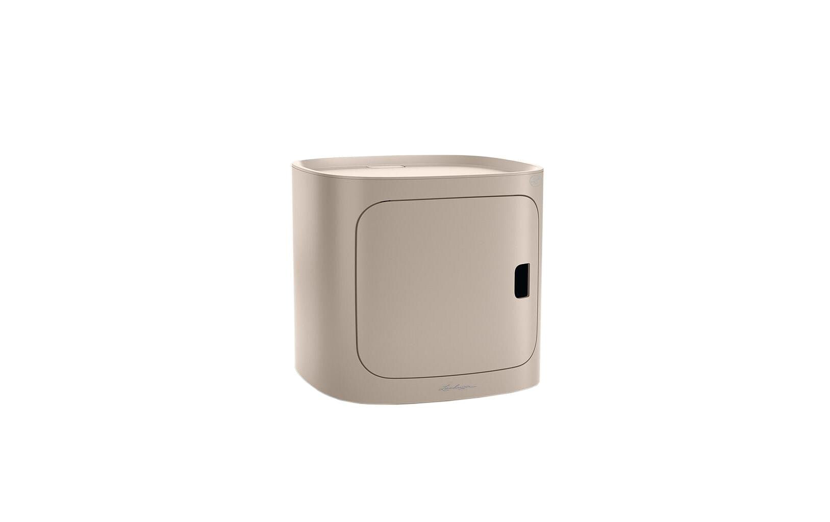 LECHUZA PILA Color Storage Aufbewahrungsbox 28,5 l – Kunststoff – sandbraun – 350 × 330 × 350 mm