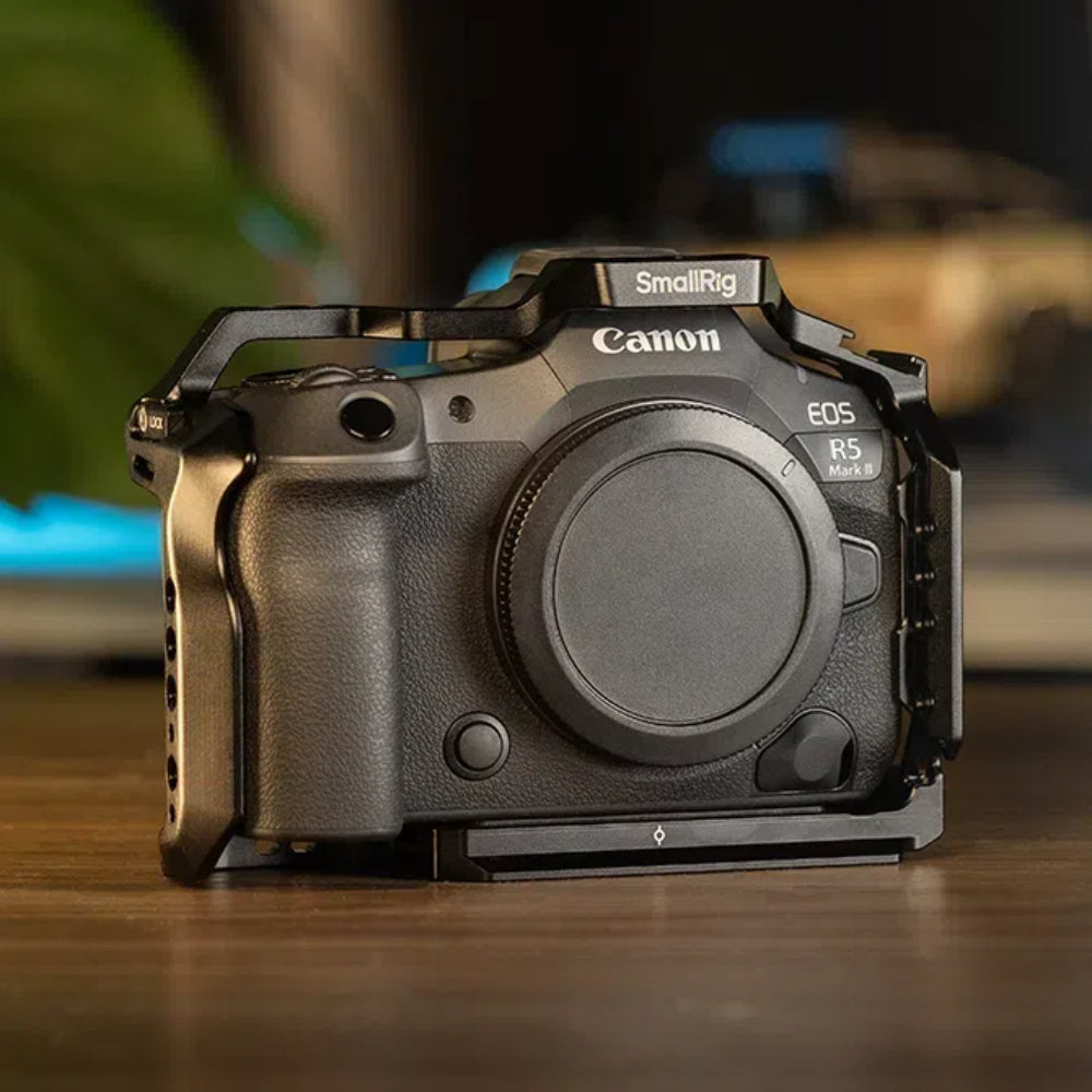 SmallRig HawkLock Quick-Release Cage – Aluminium – für Canon EOS R5 Mark II – Schwarz