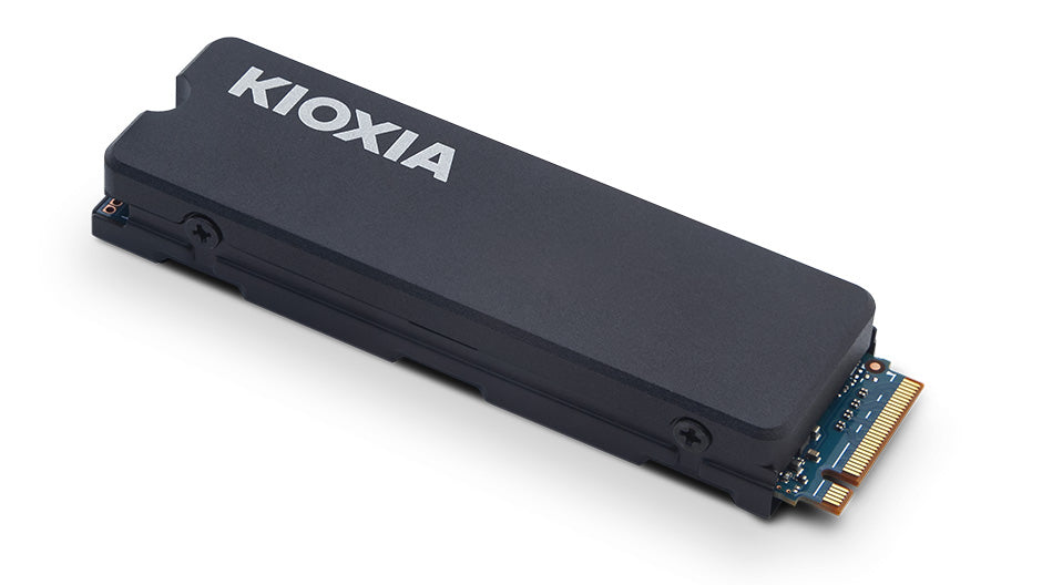 Kioxia EXCERIA Kühlkörper – 4 TB M.2 2280 NVMe PCIe 4.0, 6,2/4,8 GB/s – für PC und Spielkonsole