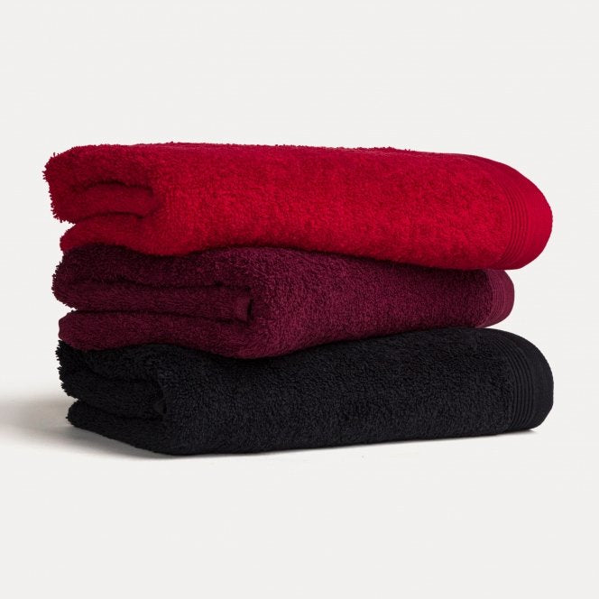 MÖVE Superwuschel Duschtuch – 80 × 150 cm – Rot – Baumwolle, 550 g/m² – 60 °C
