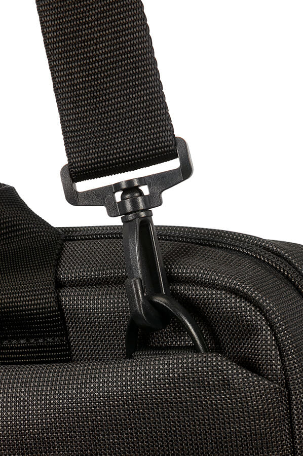 Samsonite Network 3 Notebook-Tasche – für Notebooks bis 15,6", 12,5 l, Aufsteckfunktion, Polyester, schwarz