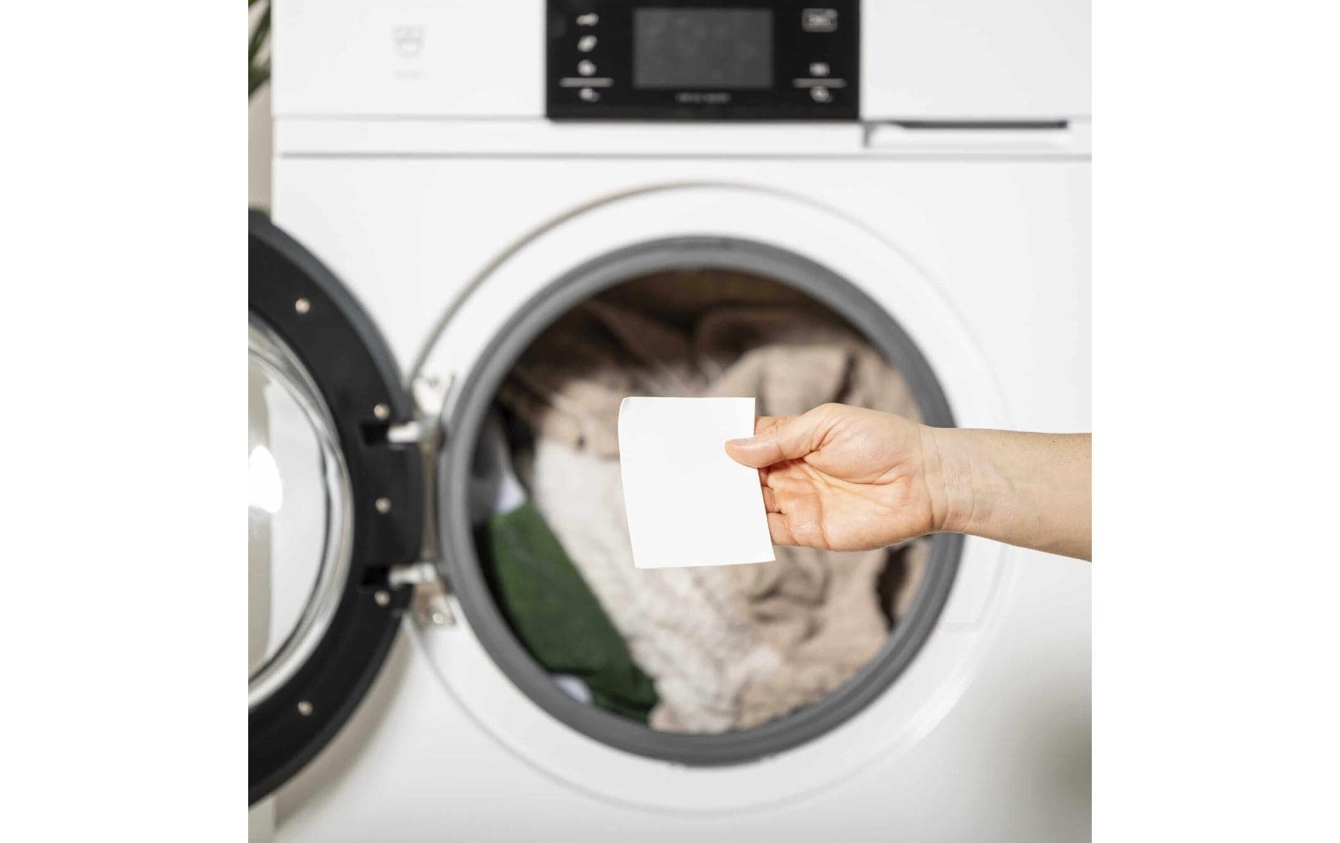 Washo Waschstreifen für Universal Fresh Breeze – Frisch – 60 Streifen – biologisch abbaubar