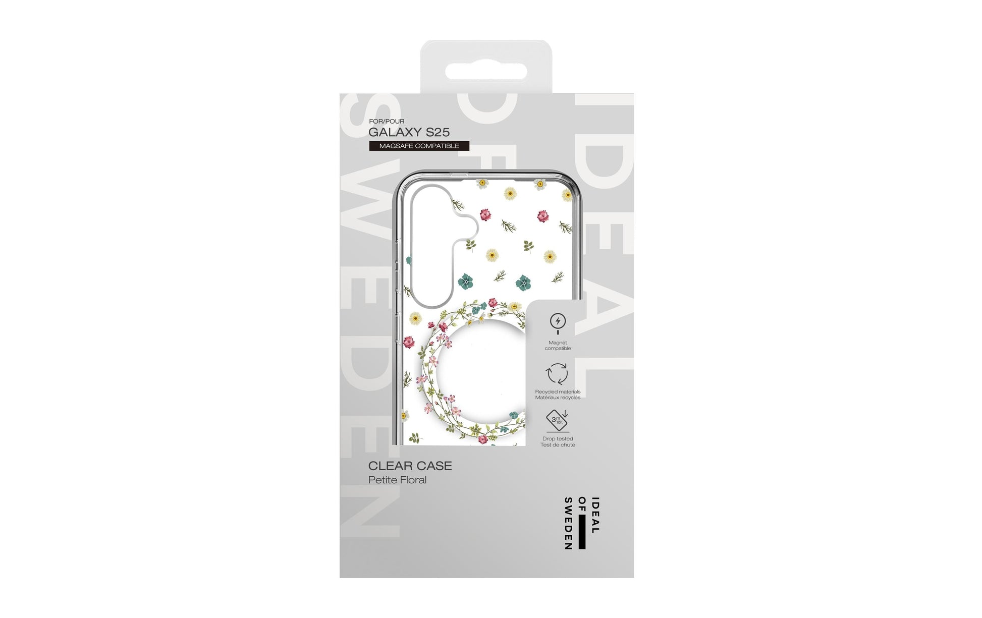 Ideal of Sweden – Backcover Petit Floral – für Samsung Galaxy S25 – TPU – MagSafe kompatibel