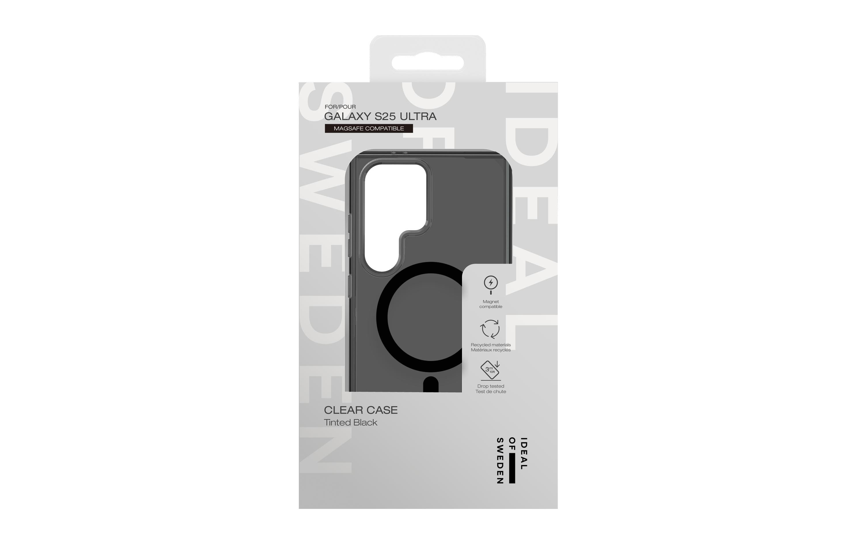 iDeal of Sweden Backcover – für Samsung Galaxy S25 Ultra – schwarz – TPU, MagSafe-kompatibel