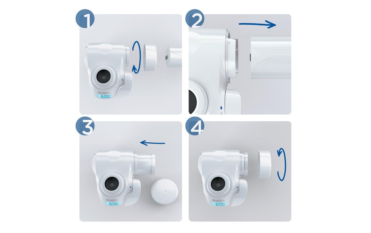 Brita Wasserfilterkartusche ON TAP V – für ON TAP V, CU, CE