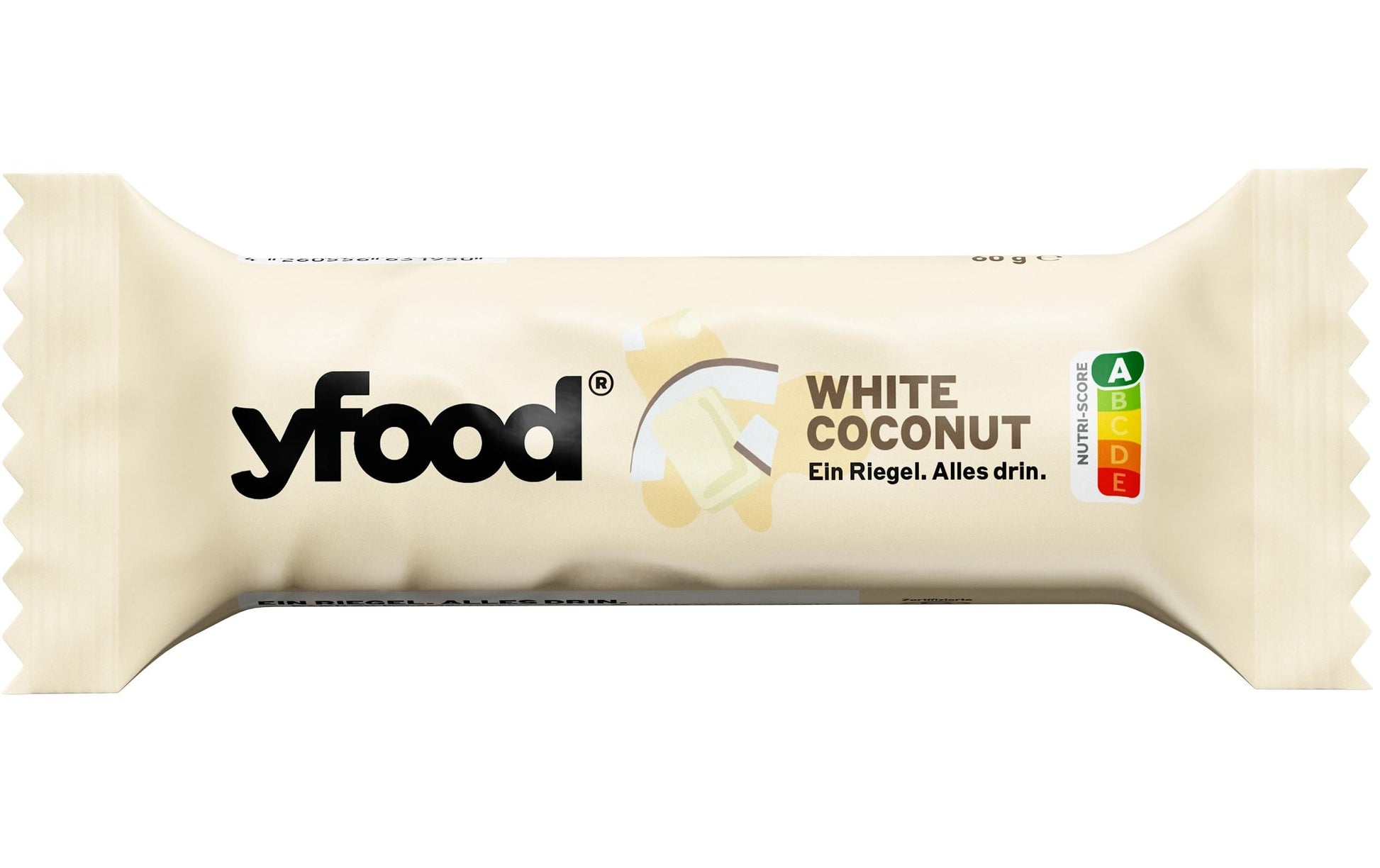 YFood Protein-Riegel – Kokos – 180 g