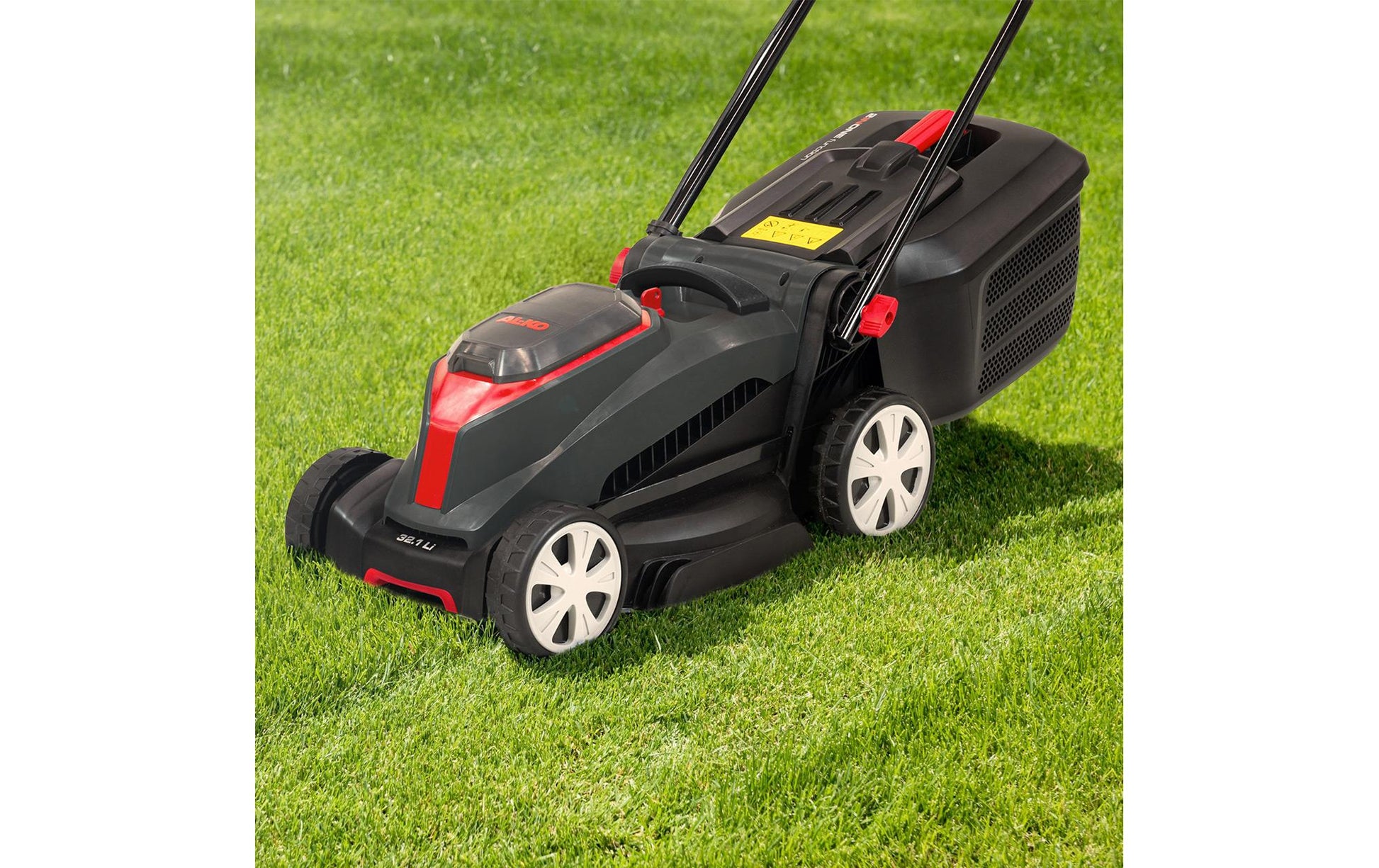 AL-KO 32.1 LI Akku-Rasenmäher – 18 V – Schnittbreite 320 mm – max. Rasenfläche 200 m² – 2×2,5 Ah & Ladegerät