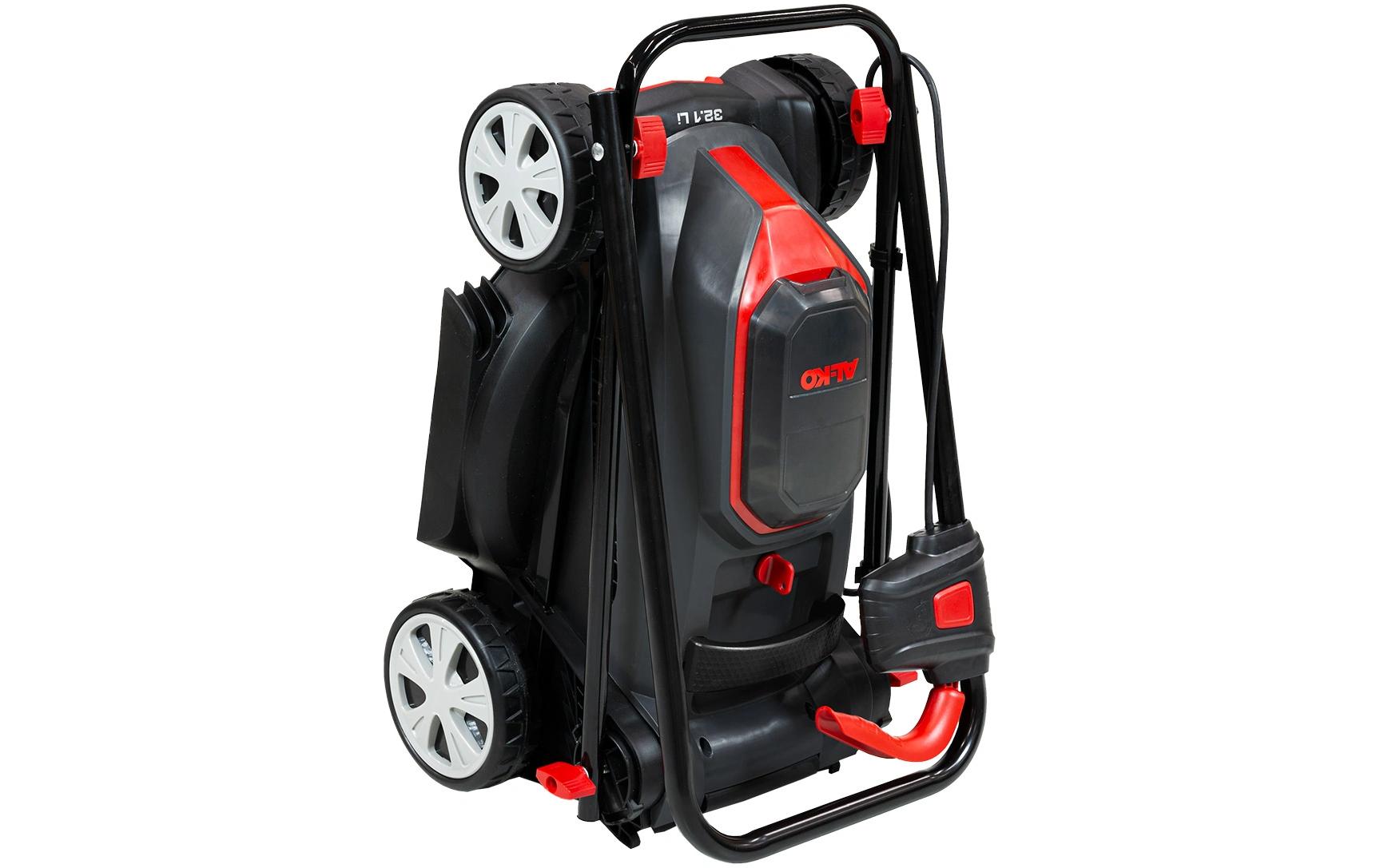 AL-KO 32.1 LI Akku-Rasenmäher – 18 V – Schnittbreite 320 mm – max. Rasenfläche 200 m² – 2×2,5 Ah & Ladegerät