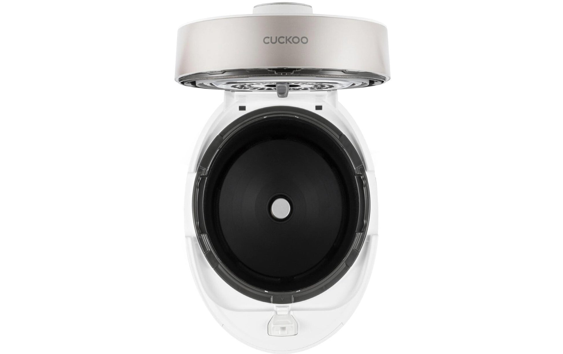 Cuckoo Reiskocher CRP-ST0609F – 1,08 l, 880 W, Warmhaltefunktion – Champagner/Weiss