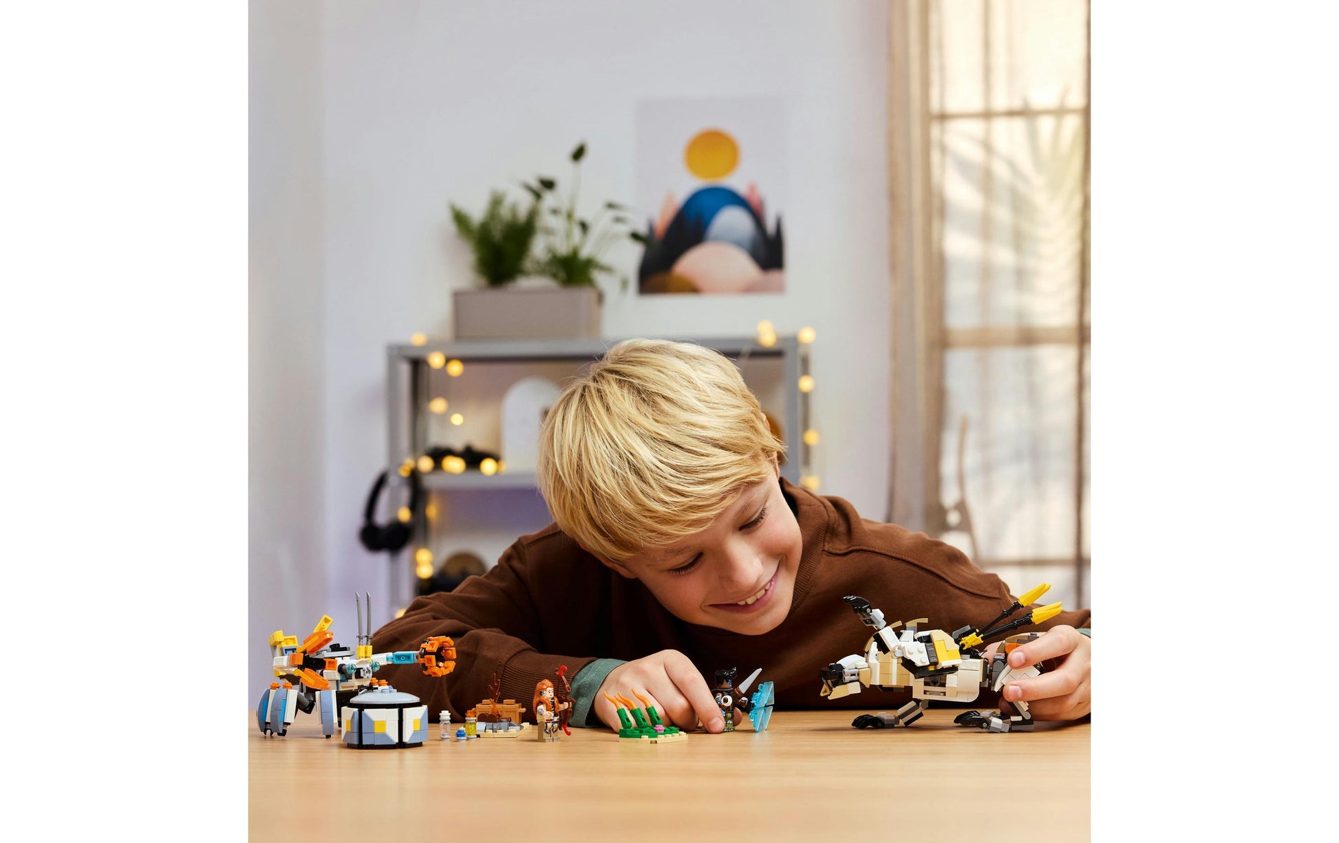 LEGO Bauset Aloy und Varl vs. Panzerwanderer – 768-teilig – 26,2 × 5,7 × 38,2 cm – ab 9 J.