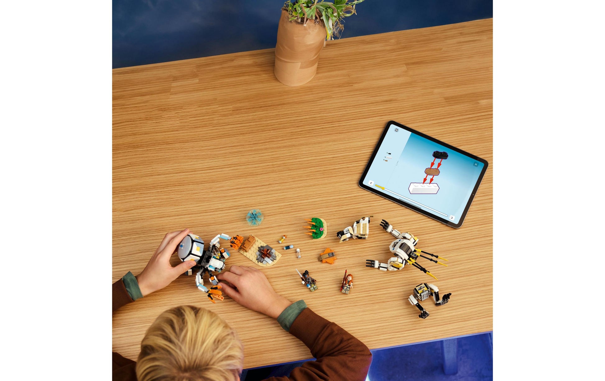 LEGO Bauset Aloy und Varl vs. Panzerwanderer – 768-teilig – 26,2 × 5,7 × 38,2 cm – ab 9 J.