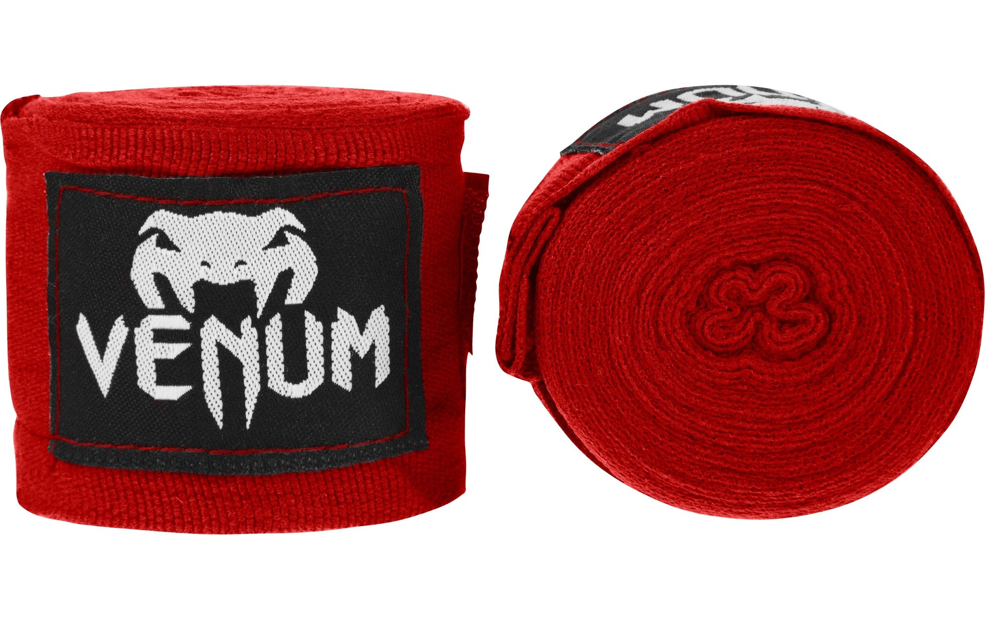 Venum Boxbandagen Kontact – 4 m – Rot, Baumwolle, Waschbar bei 30 °C