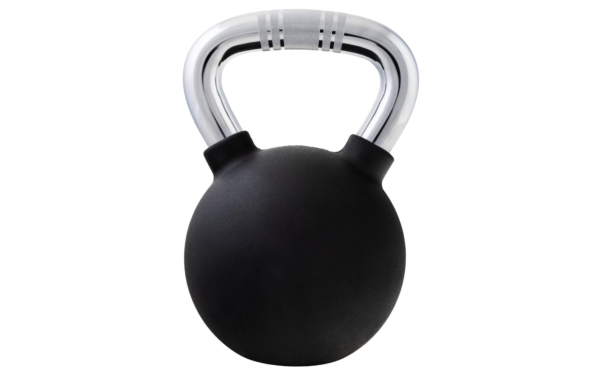 KOOR Kettlebell F02636, 20 kg, Ø 20 cm, 30 cm – Schwarz, Gummi