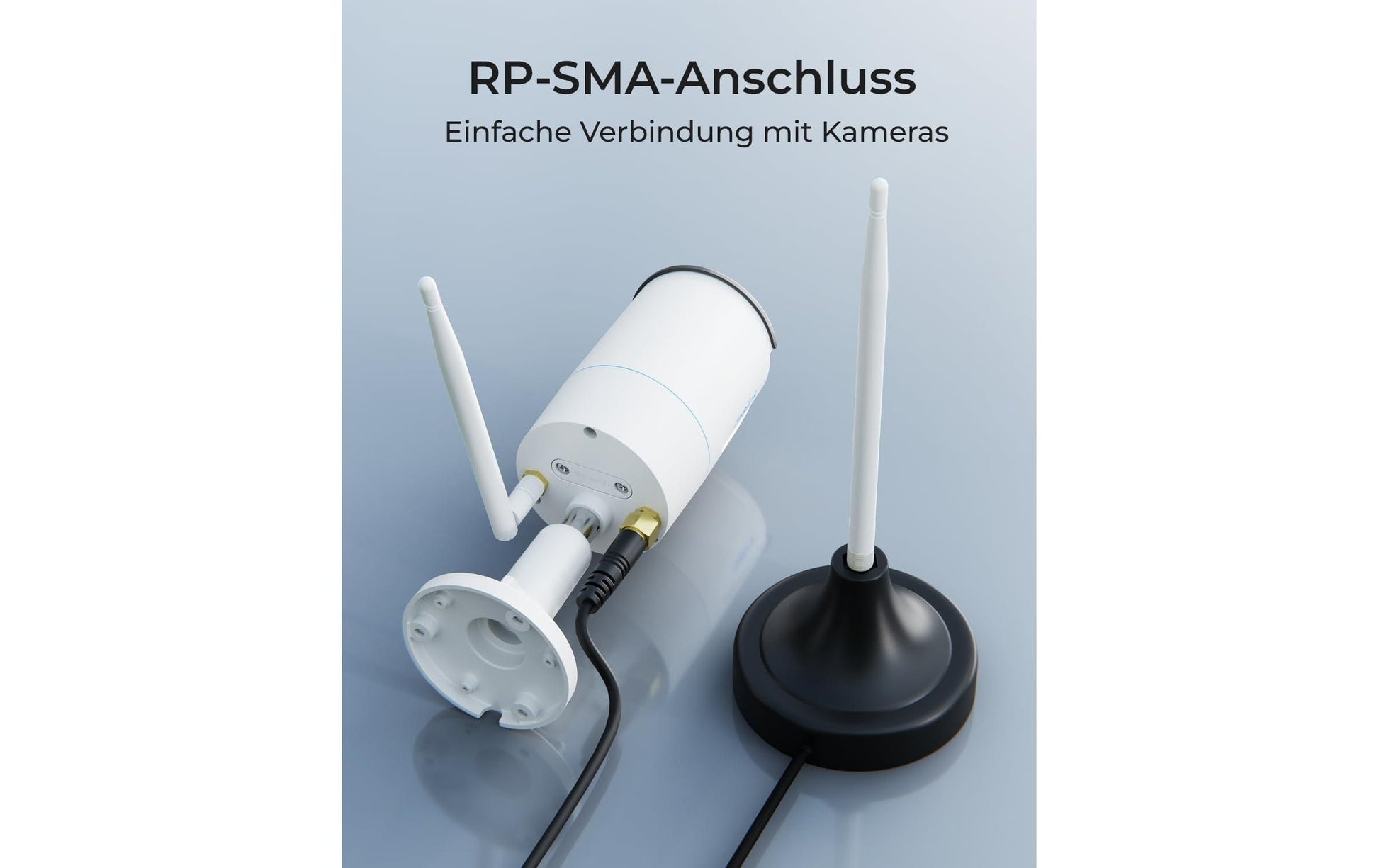 Reolink zubehör Reolink Antennen-Verlängerungskabel – 3 m – für Reolink WLAN-Kameras
