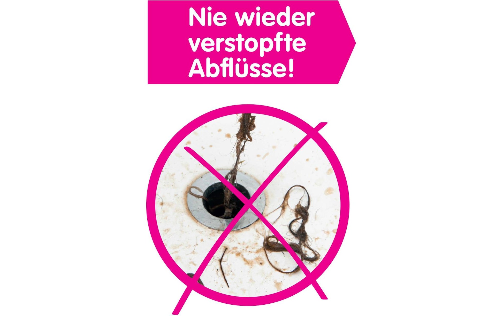 Abfluss-fee Waschbeckenstöpsel – Ø6,6 cm, Ø8,5 cm, Kunststoff, Space Gray