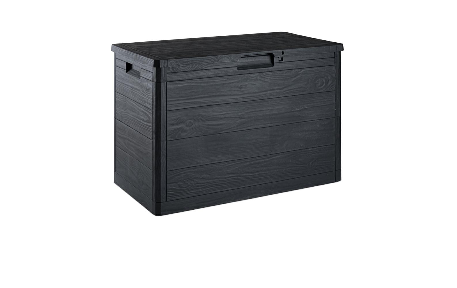 Toomax Aufbewahrungsbox 160 l (mit Deckel) – Polypropylen – Grau – UV-beständig, für Aussen