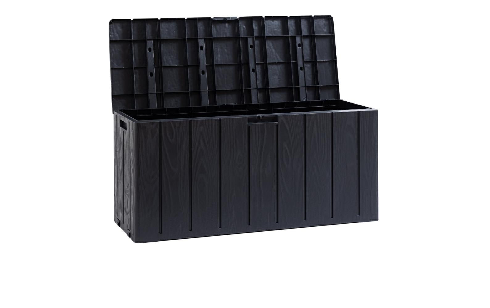 Toomax Aufbewahrungsbox 270 l – Polypropylen – Anthrazit – 560 × 450 × 1175 mm